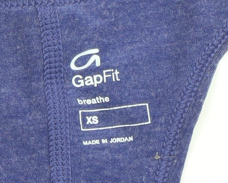 GapFit Women’s Blue XS Racerback Breathe Tank Top