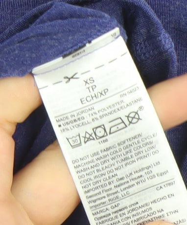 GapFit Women’s Blue XS Racerback Breathe Tank Top