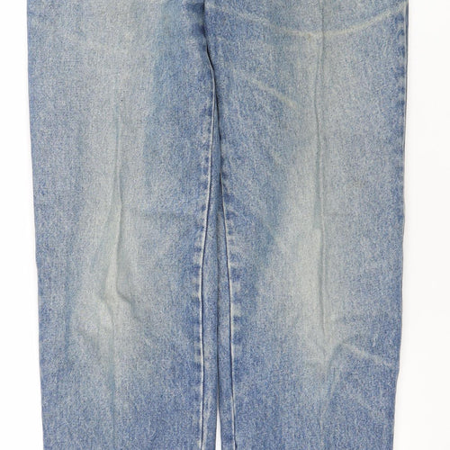 Hoofer London Men's Blue Denim Straight Jeans 36W 30L Vintage Style