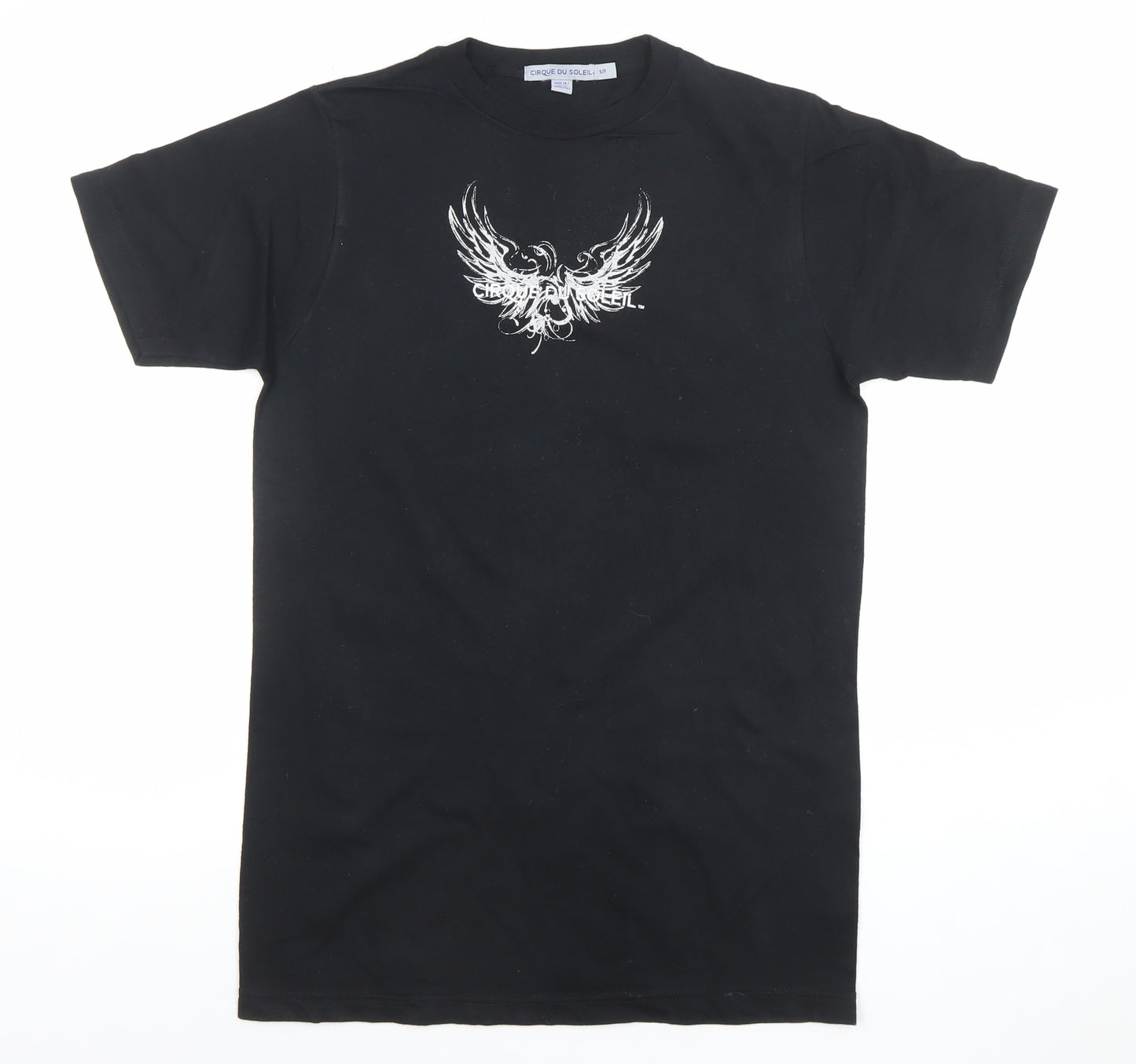 Cirque du Soleil Men’s Black S Graphic Print T-Shirt Cotton