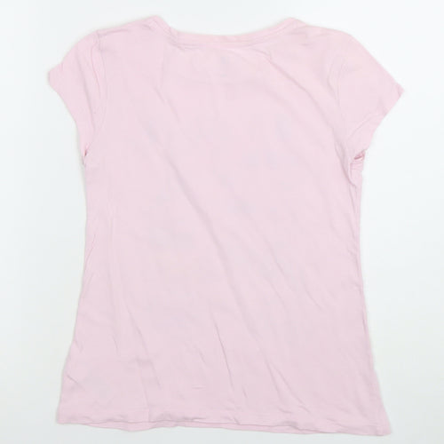 GAP Kids Girls Pink Paris Graphic Cotton T-Shirt 12-13 Years