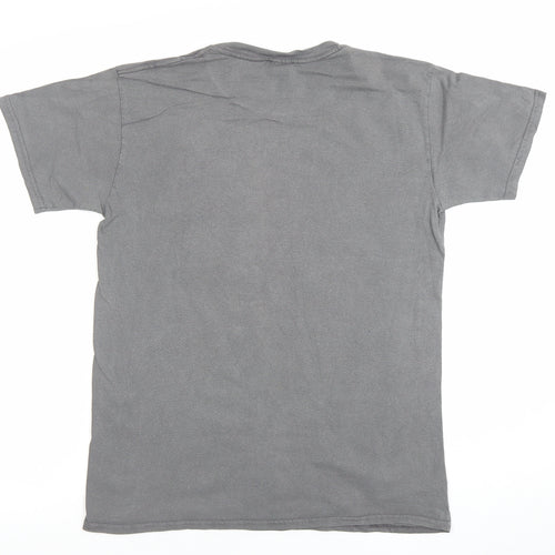 Star Wars Men's Grey Darth Vader Christmas Graphic T-Shirt Medium