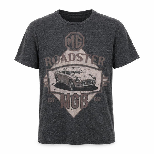 Next Men's Grey MGB Roadster Car Graphic T-Shirt Size M Regular Fit