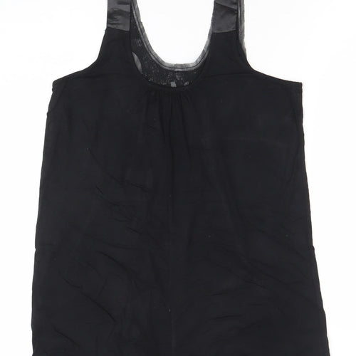 Marks and Spencer Women’s Black Sequin Camisole Tank Top Size 12