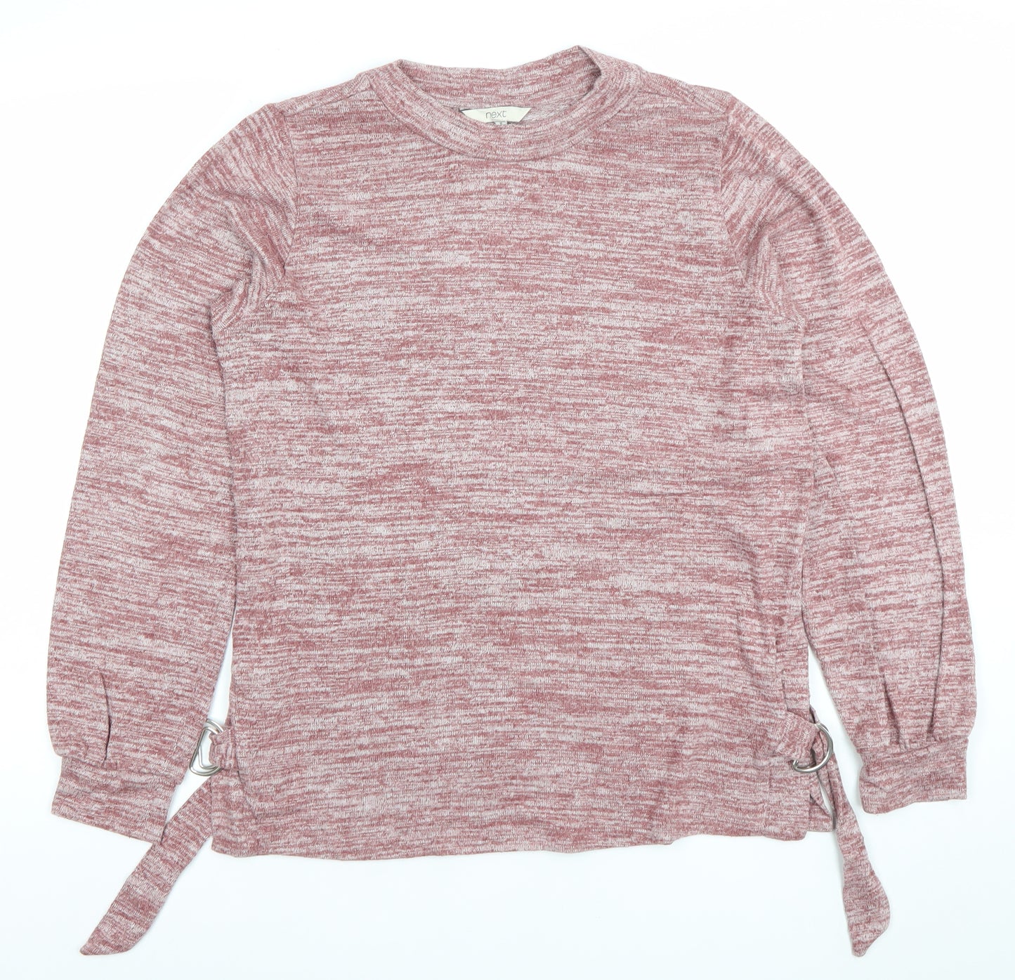 Next Women Pink Crew Neck Knit Pullover Jumper UK 8