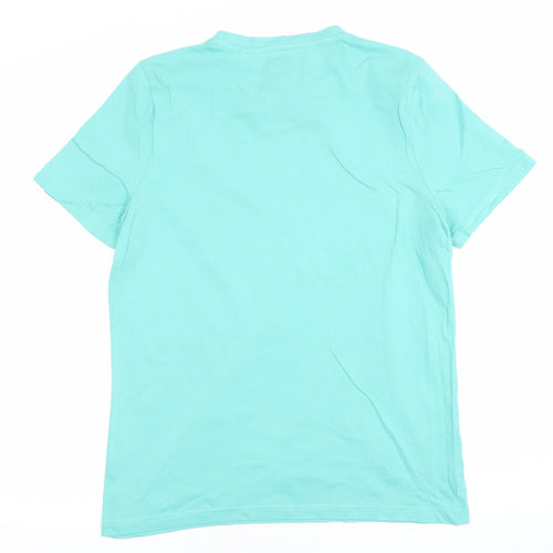 The Simpsons Boys Blue Bart Simpson T-Shirt 13-14 Years Short Sleeve Graphic Tee