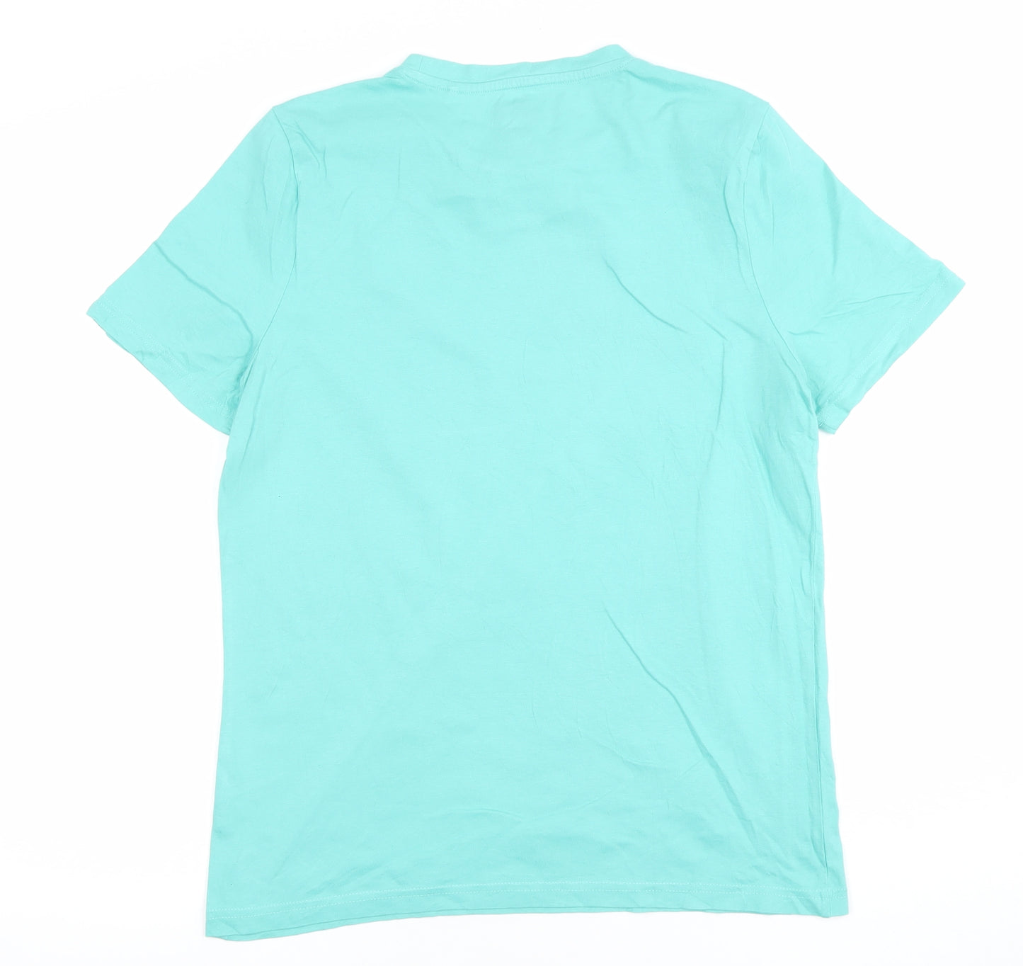 The Simpsons Boys Blue Bart Simpson T-Shirt 13-14 Years Short Sleeve Graphic Tee
