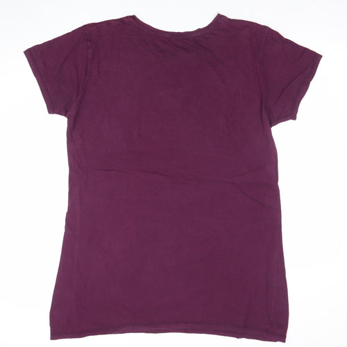 Disney Women Purple Lady and the Tramp T-Shirt Nightshirt M