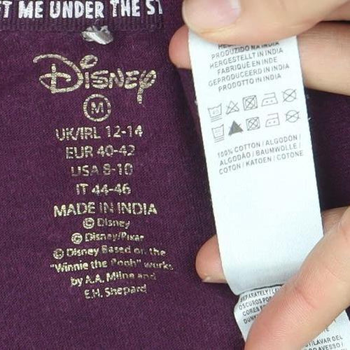 Disney Women Purple Lady and the Tramp T-Shirt Nightshirt M