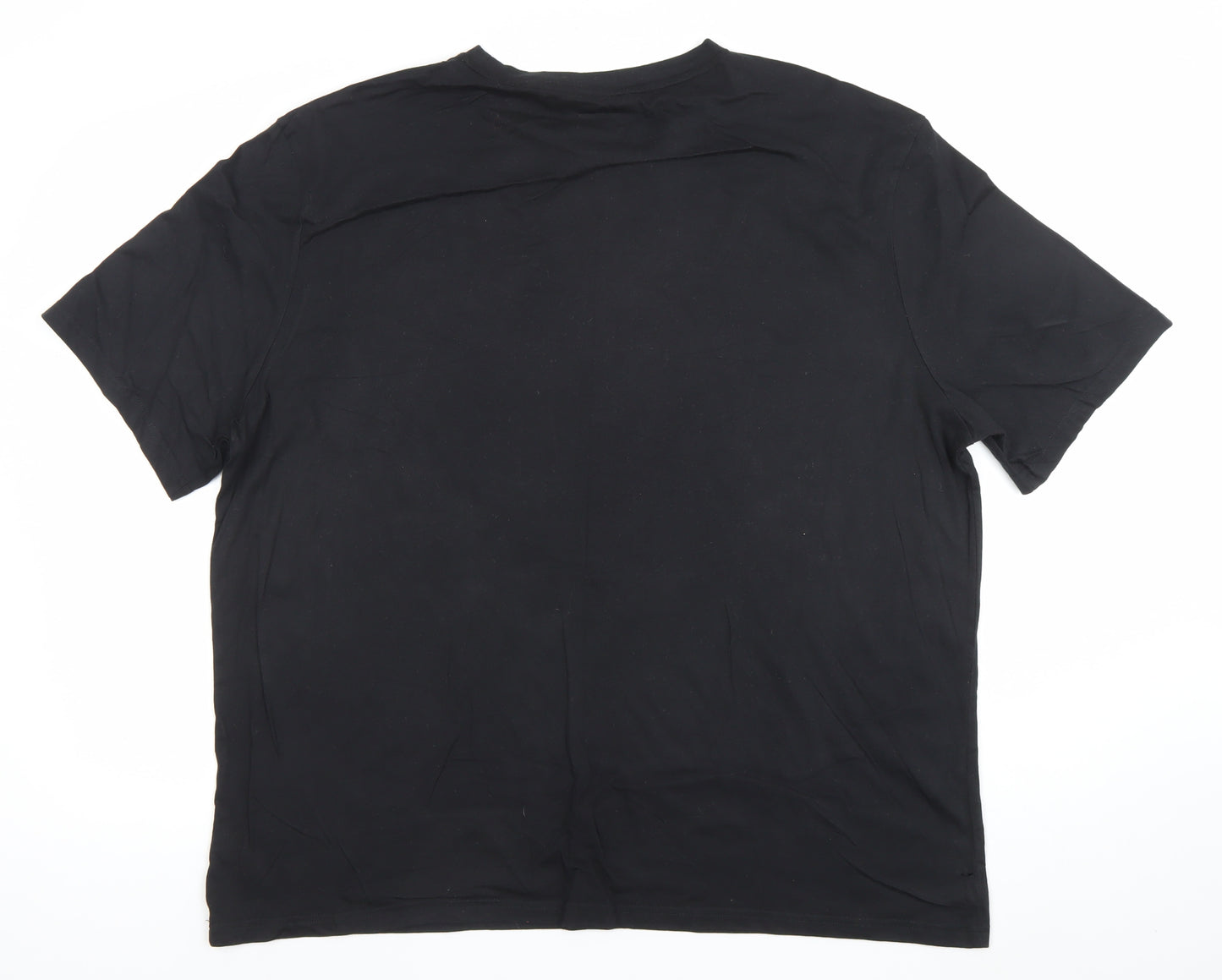 George Men’s Star Wars Dadalorian Black 3XL Cotton T-Shirt