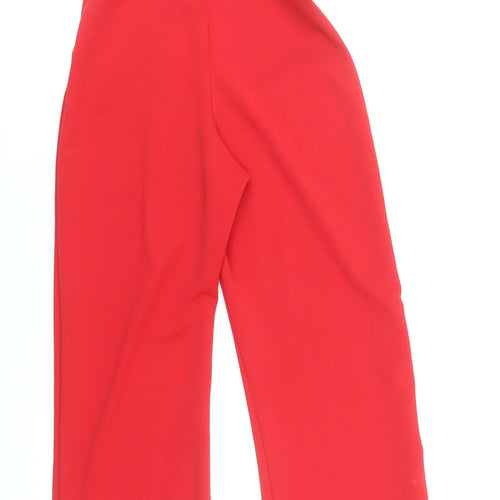 PrettyLittleThing Women Red One Shoulder Jumpsuit UK 6 Polyester Blend