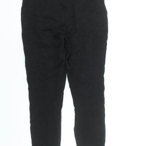 Marks and Spencer Womens Black High Rise Stretch Ankle Leggings Size 10
