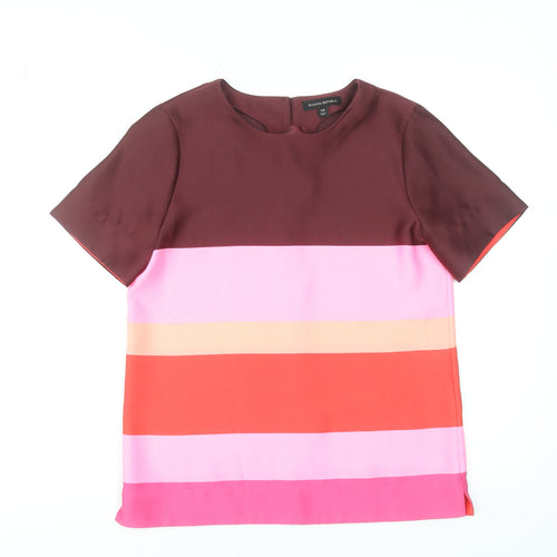 Banana Republic Womens Multicoloured Colourblock Blouse XS