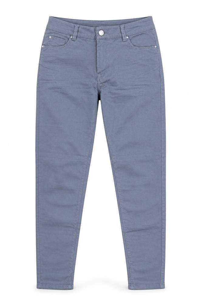 Denim Co. Women's Grey Skinny Stretch Jeans Size 12 Slim Fit