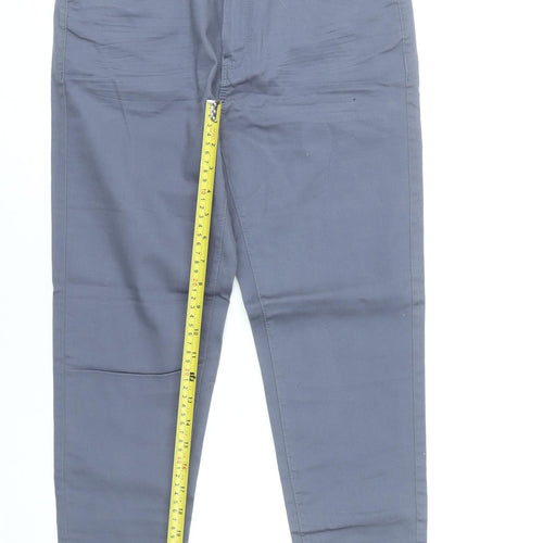 Denim Co. Women's Grey Skinny Stretch Jeans Size 12 Slim Fit