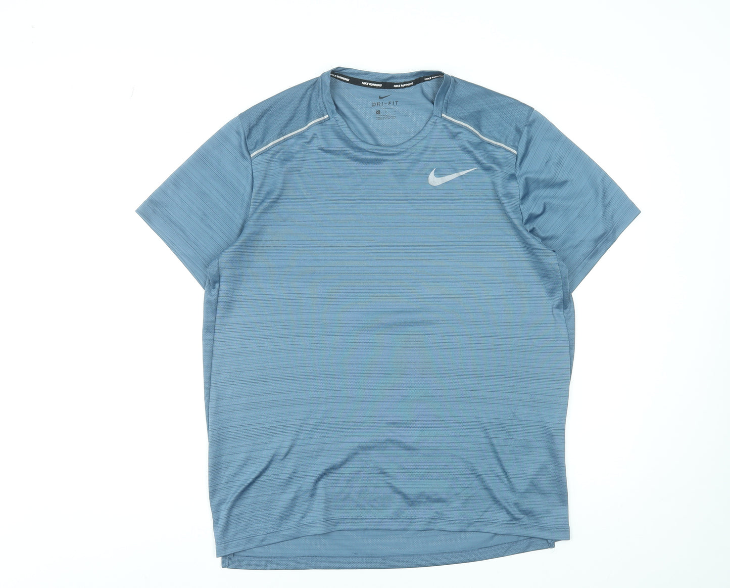 Nike Men's Blue Dri-Fit Running T-Shirt Size S Athletic Top