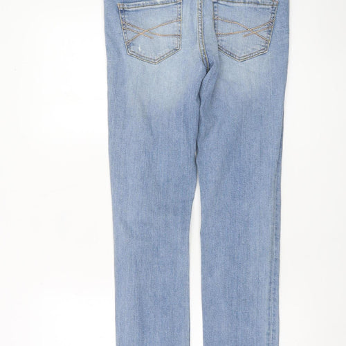 Aeropostale Women's Blue Distressed Skinny Jeans Size 6 Regular