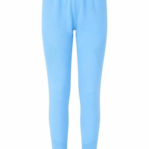USA Pro Women's Blue Seamless Stretch Gym Leggings Size 8