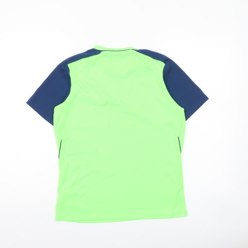 Umbro Boys Green Football Training T-Shirt 13-14 Years Sports Jersey