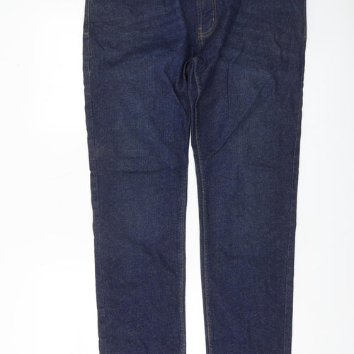 Dunnes Stores Men's Dark Blue Slim Fit Jeans 36W 32L Denim