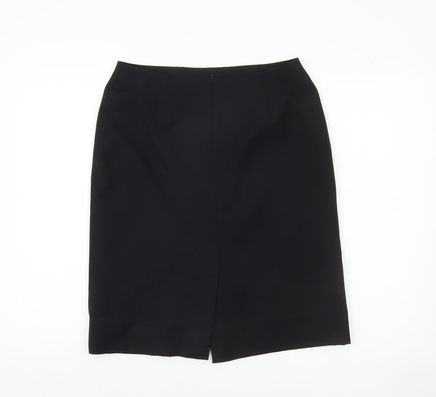 Atmosphere Womens Black Size 12 Pencil Skirt Knee Length Workwear