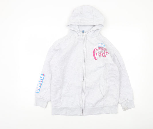 Marvel Boys Grey Full Zip Hoodie Guardians of the Galaxy 11-12 Years