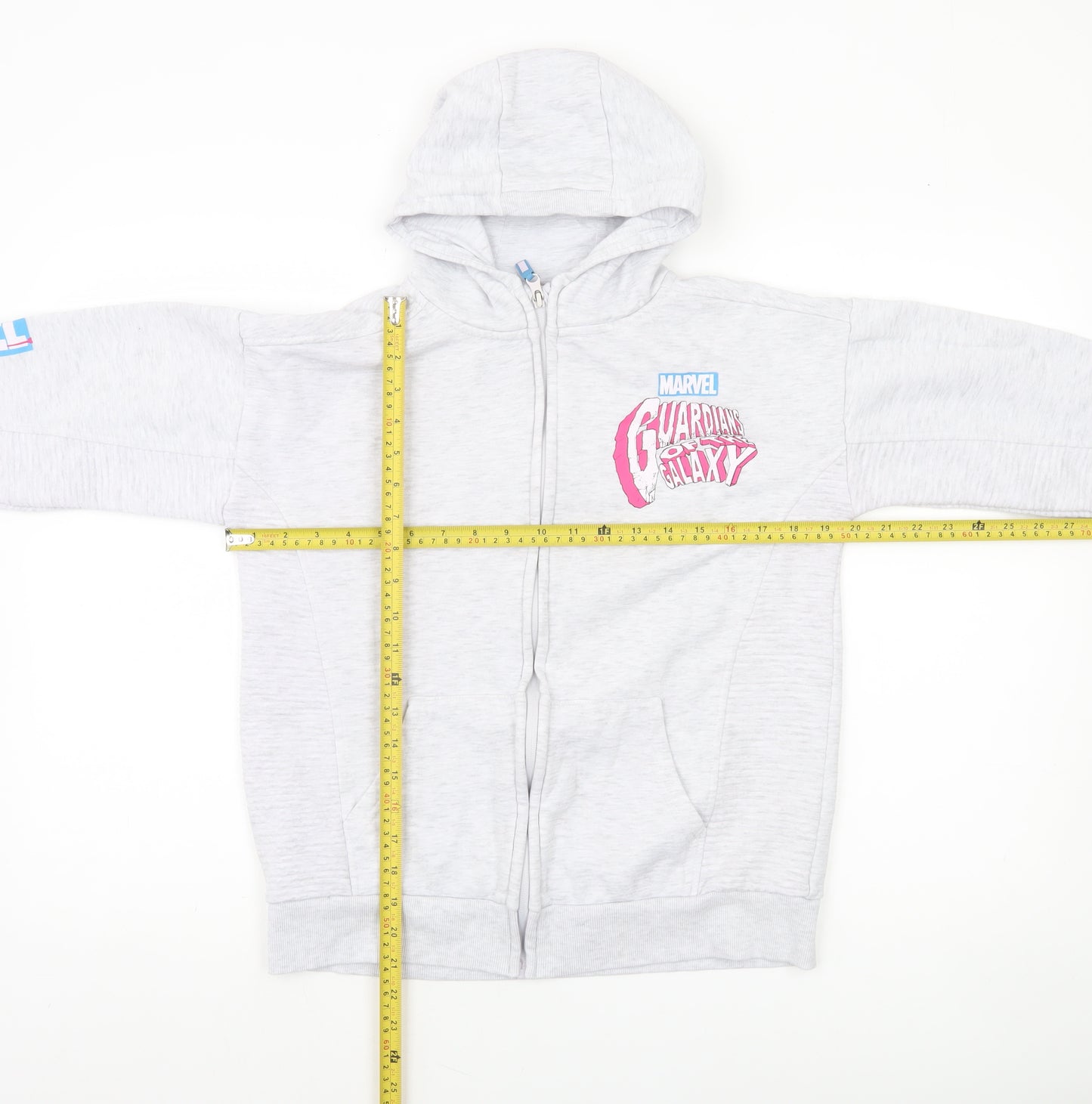 Marvel Boys Grey Full Zip Hoodie Guardians of the Galaxy 11-12 Years