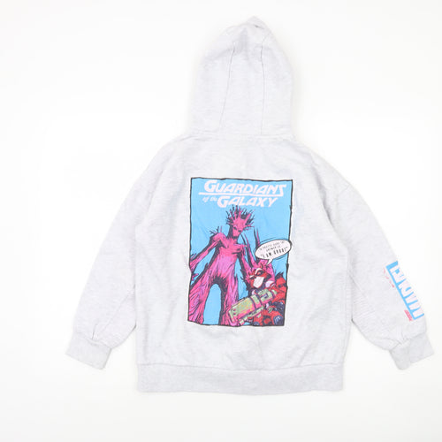 Marvel Boys Grey Full Zip Hoodie Guardians of the Galaxy 11-12 Years