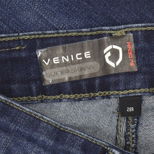 Venice Men's Blue Super Skinny Denim Jeans Size 28R
