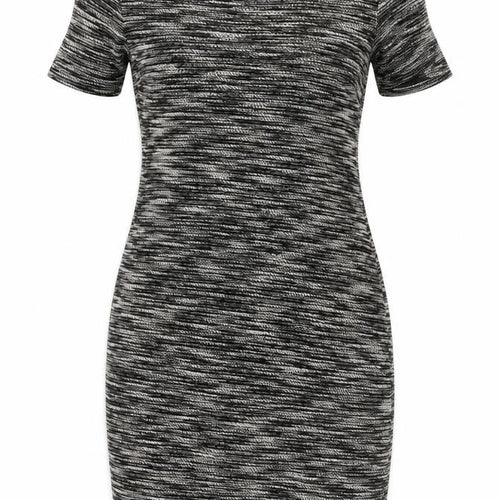 Marks and Spencer Womens Black Knit Bodycon Dress Size 10