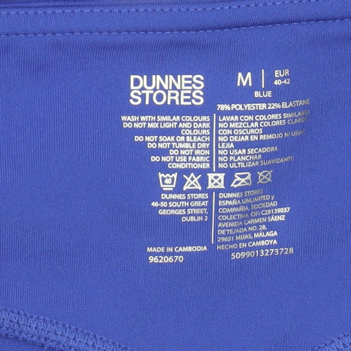 Dunnes Stores Womens Blue Size 12 Stretch Activewear Leggings