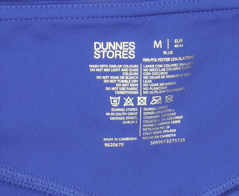 Dunnes Stores Womens Blue Size 12 Stretch Activewear Leggings
