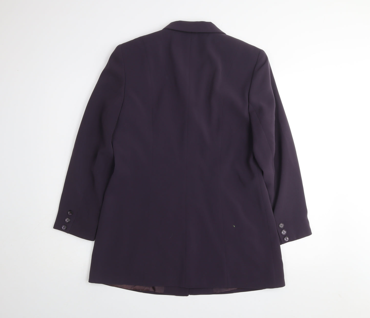 Gerry Weber Women's Purple Size 12 Classic Single-Breasted Blazer
