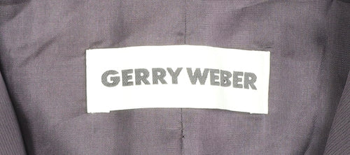 Gerry Weber Women's Purple Size 12 Classic Single-Breasted Blazer