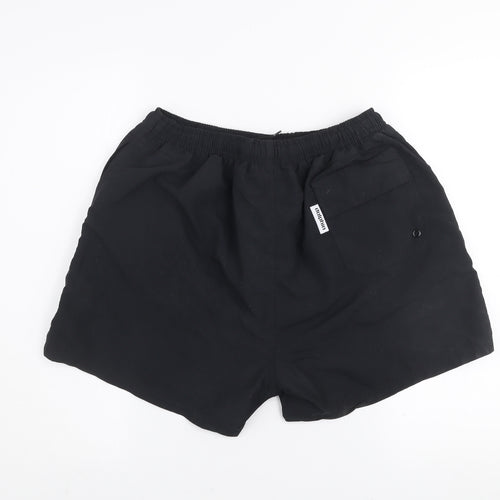 Dolphin Mens Black XL Athletic Running Shorts Polyester Quick Dry