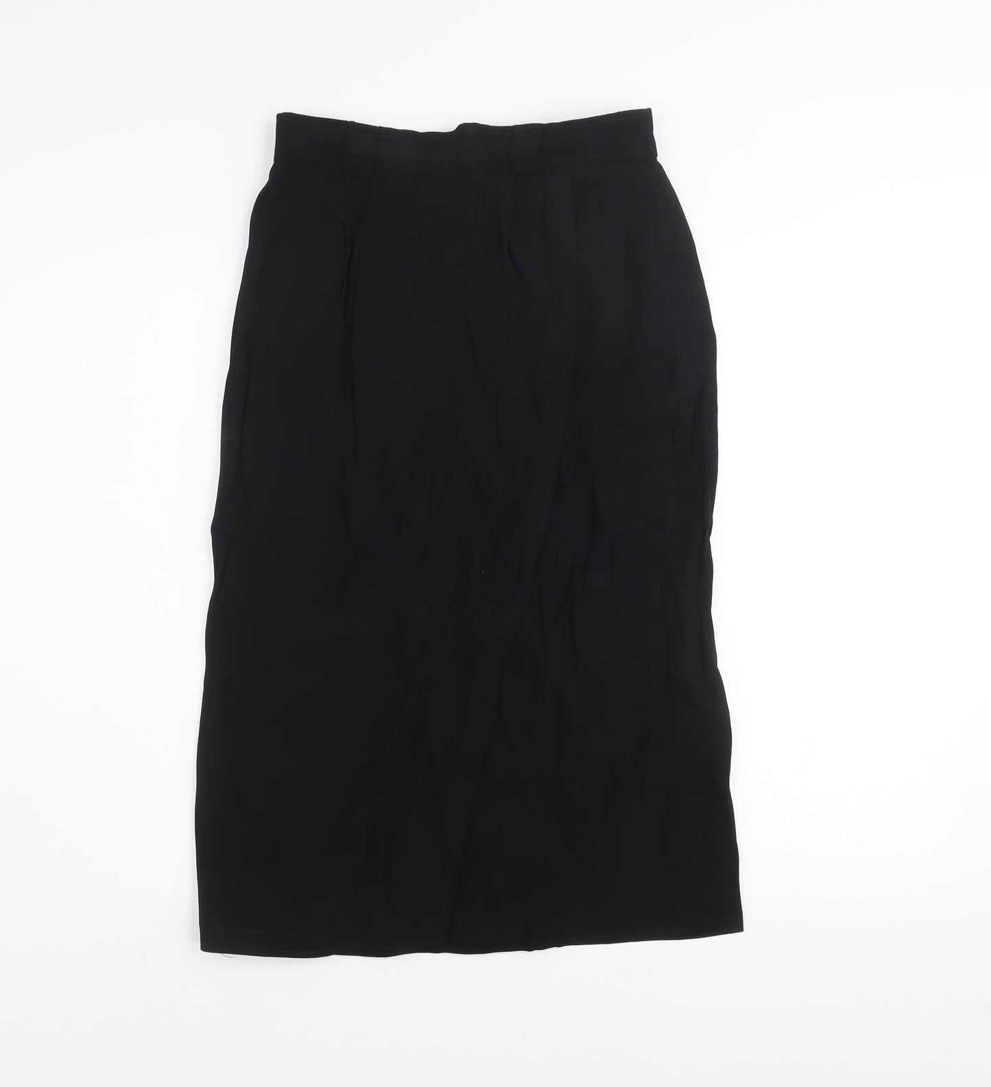 Basler Women’s Black Size 12 Pencil Midi Skirt Lined Formal Workwear