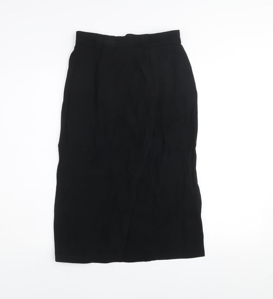 Basler Women’s Black Size 12 Pencil Midi Skirt Lined Formal Workwear