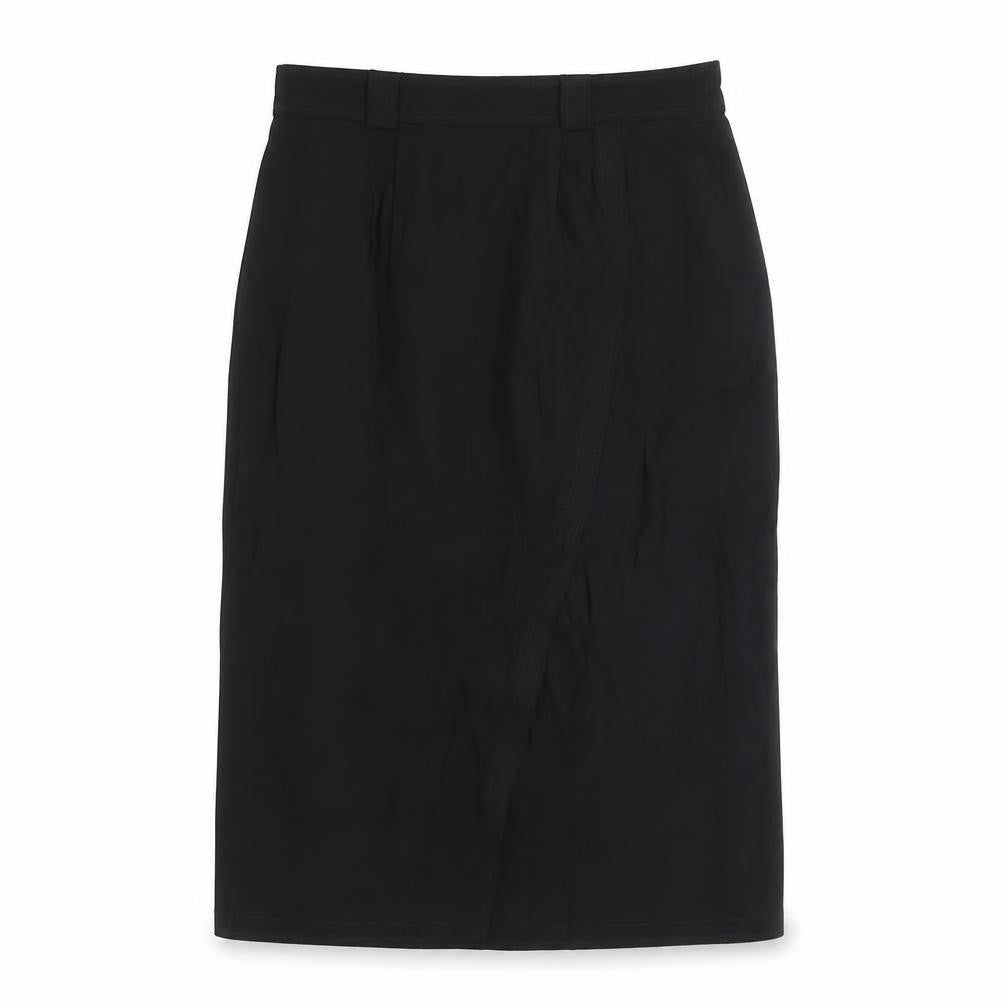 Basler Women’s Black Size 12 Pencil Midi Skirt Lined Formal Workwear