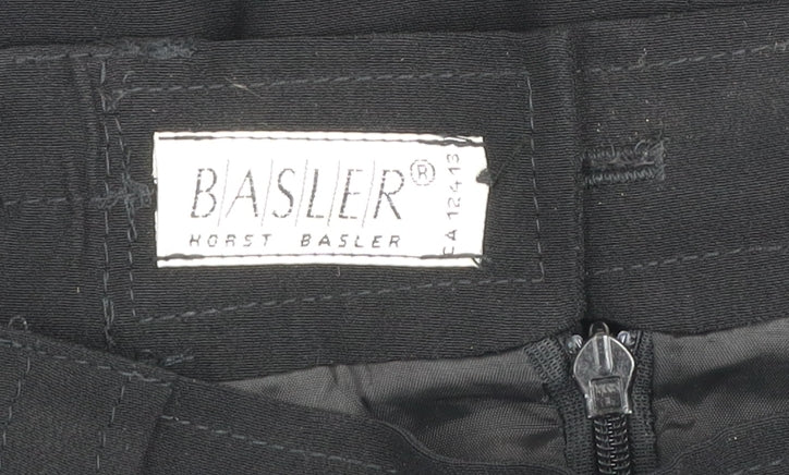 Basler Women’s Black Size 12 Pencil Midi Skirt Lined Formal Workwear