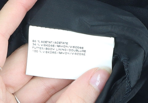 Basler Women’s Black Size 12 Pencil Midi Skirt Lined Formal Workwear