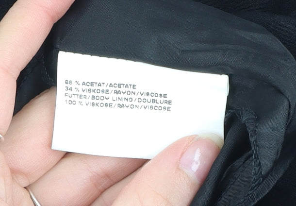 Basler Women’s Black Size 12 Pencil Midi Skirt Lined Formal Workwear