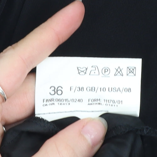 Basler Women’s Black Size 12 Pencil Midi Skirt Lined Formal Workwear