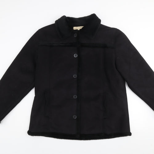 Carraig Donn Women’s Black Lined Mid-Length Coat XL
