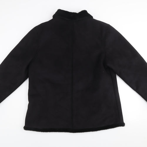 Carraig Donn Women’s Black Lined Mid-Length Coat XL
