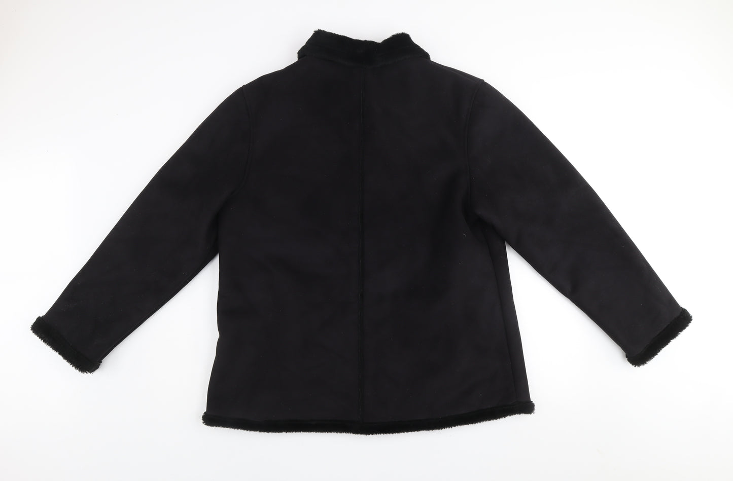 Carraig Donn Women’s Black Lined Mid-Length Coat XL