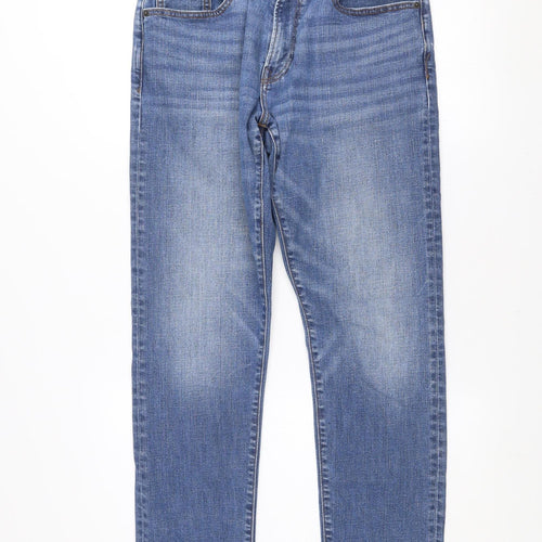 GAP Men's Blue 30x30 Athletic Fit Straight Denim Jeans