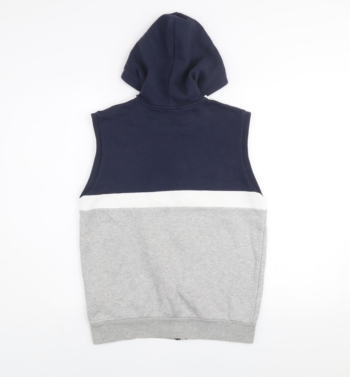 Adidas Teens Multicoloured 164 Sleeveless Hooded Zip Active Jacket