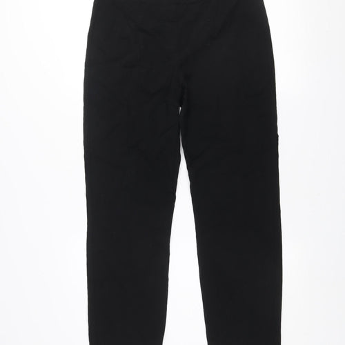 Dunes Women's Black Stretch Slim Fit Trousers Size M