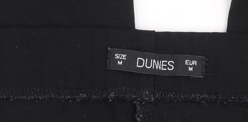 Dunes Women's Black Stretch Slim Fit Trousers Size M