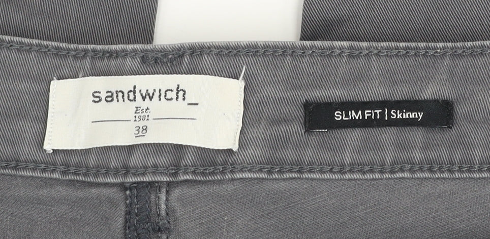 Sandwich Men’s Grey Slim Fit Skinny Jeans Size 38